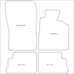 BMW 6 Series E24 Car Mats